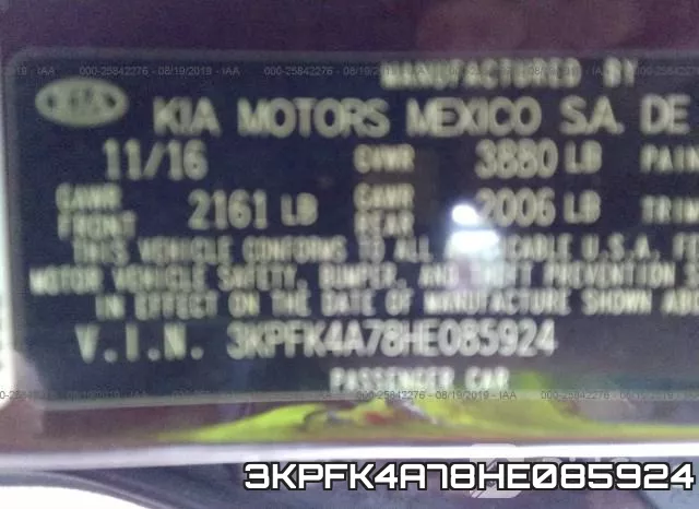 3KPFK4A78HE085924 фото 10