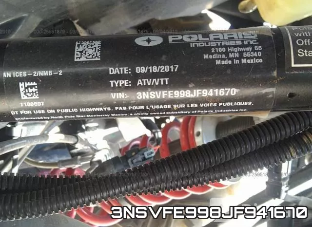 3NSVFE998JF941670 фото 2
