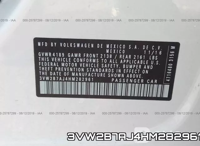 3VW2B7AJ4HM282961 фото 10