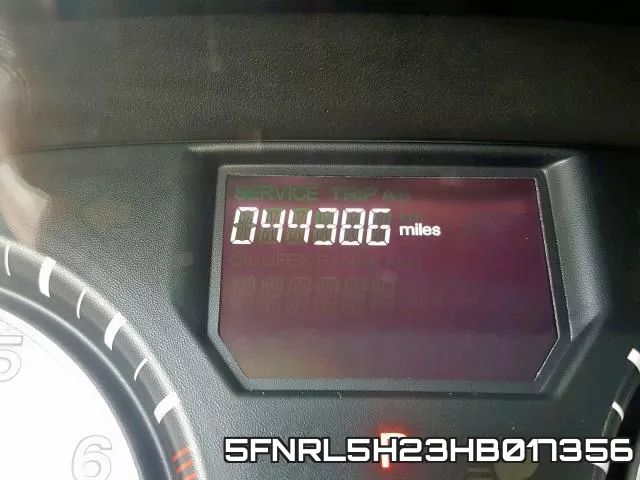 5FNRL5H23HB017356 фото 9