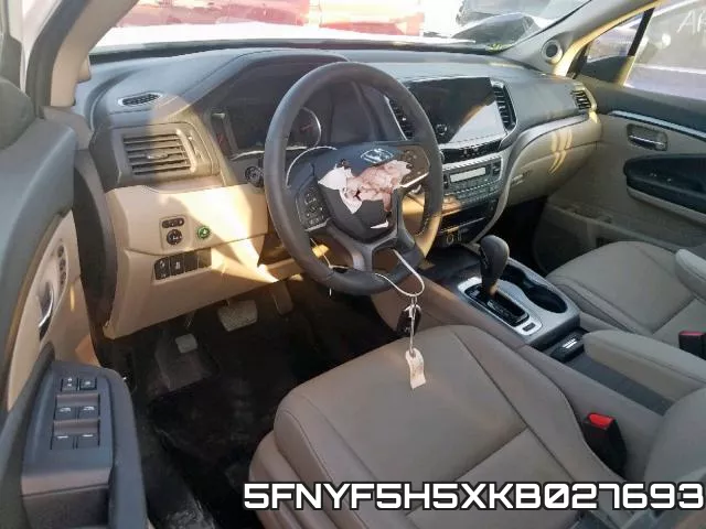 5FNYF5H5XKB027693 фото 10
