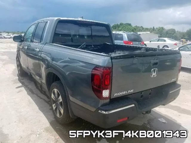 5FPYK3F74KB001943 фото 4