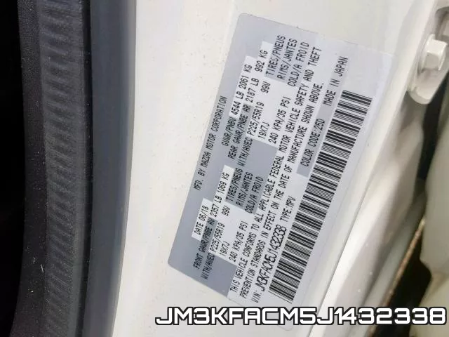 JM3KFACM5J1432338 фото 2
