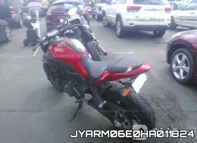 JYARM06E0HA011824 фото 4