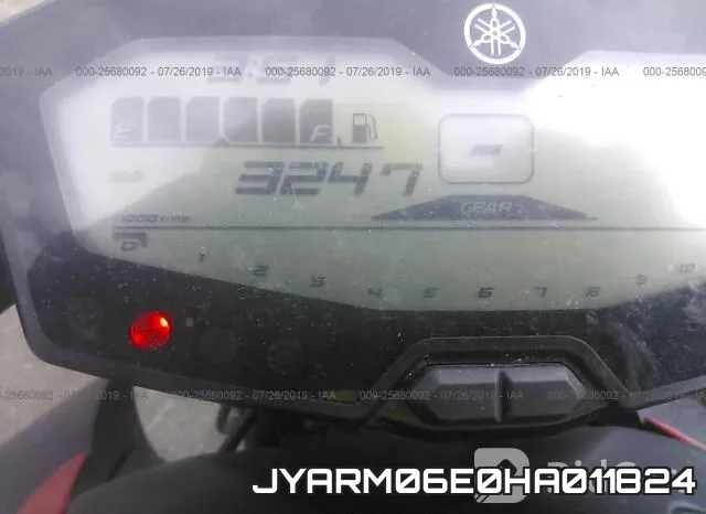 JYARM06E0HA011824 фото 8