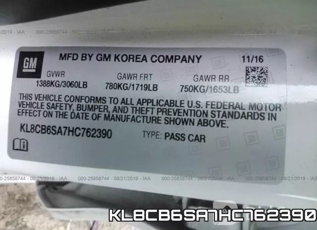KL8CB6SA7HC762390 фото 10