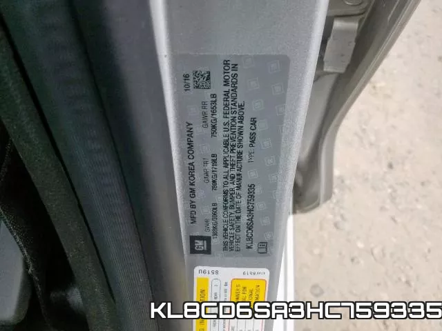 KL8CD6SA3HC759335 фото 2