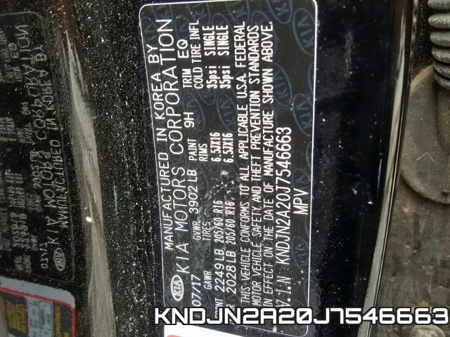 KNDJN2A20J7546663 фото 2