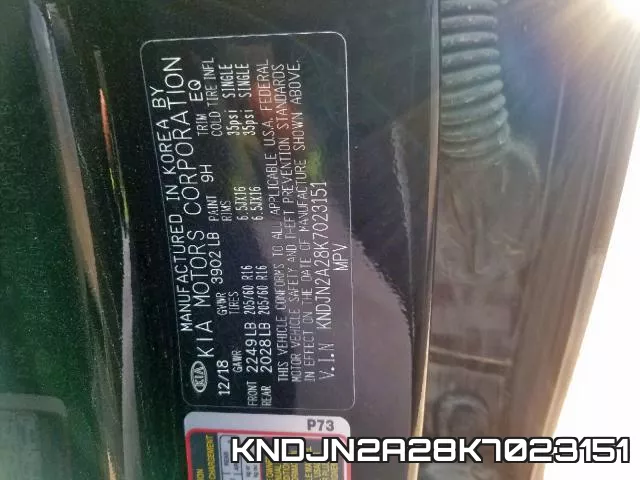 KNDJN2A28K7023151 фото 2