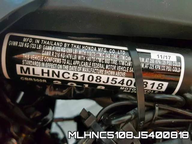 MLHNC5108J5400818 фото 2