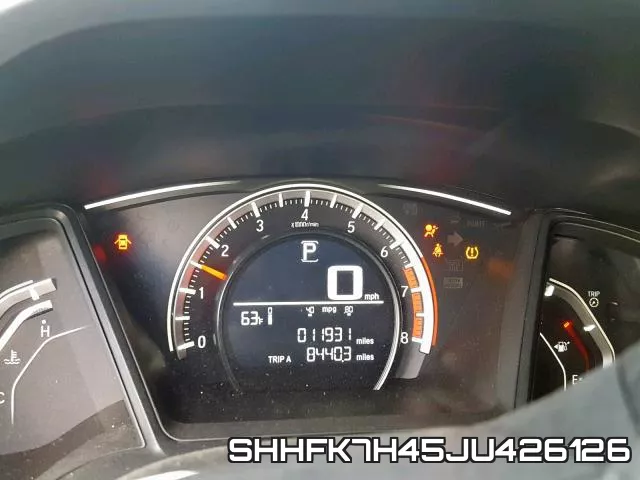 SHHFK7H45JU426126 фото 9