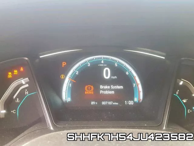 SHHFK7H54JU423582 фото 9