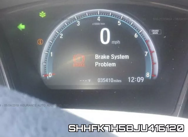 SHHFK7H58JU416120 фото 8