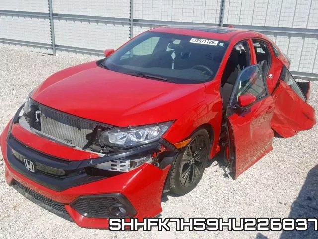 SHHFK7H59HU226837 фото 3