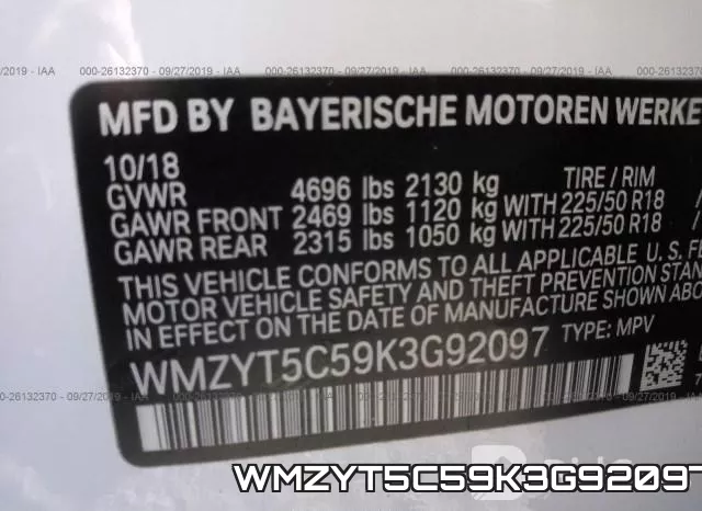 WMZYT5C59K3G92097 фото 10