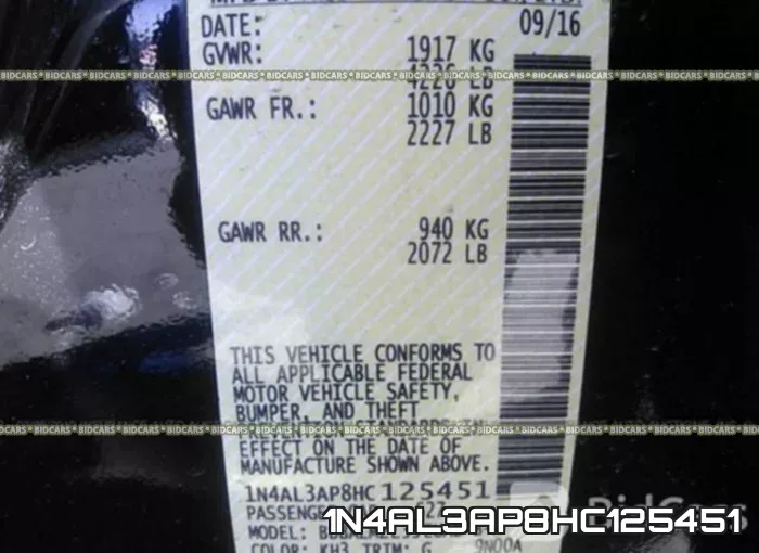 1N4AL3AP8HC125451 фото 10