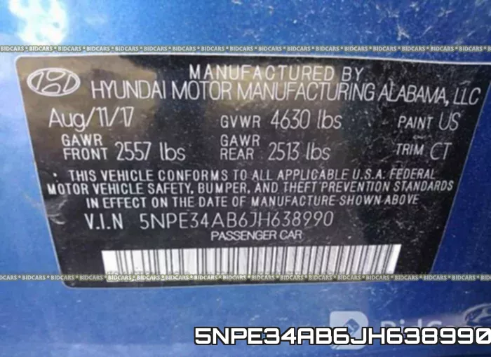 5NPE34AB6JH638990 фото 10
