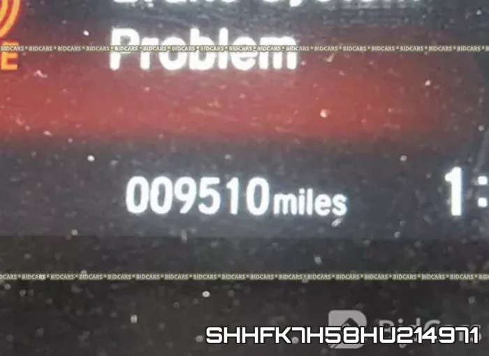 SHHFK7H58HU214971 фото 8