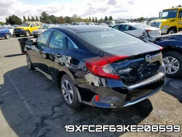 19XFC2F63KE208599 фото 4