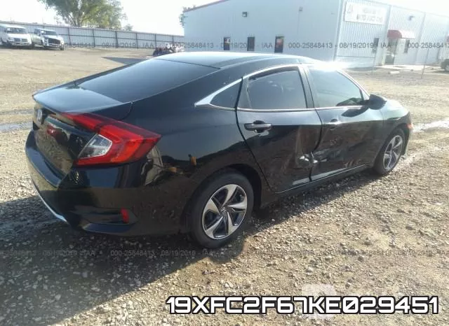 19XFC2F67KE029451 фото 5