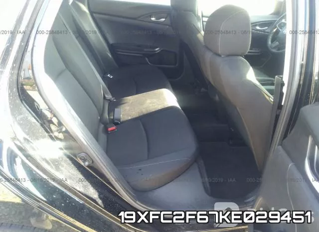 19XFC2F67KE029451 фото 9