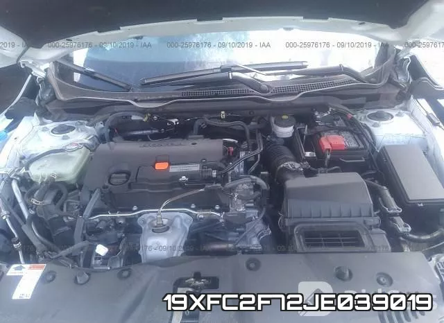 19XFC2F72JE039019 фото 2