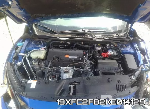 19XFC2F82KE014129 фото 2