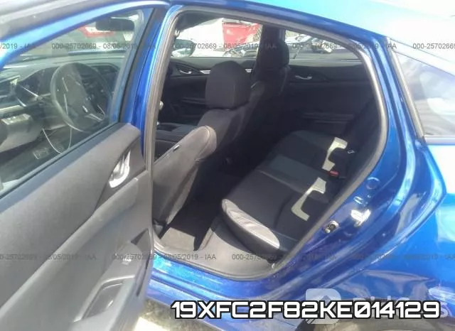19XFC2F82KE014129 фото 9