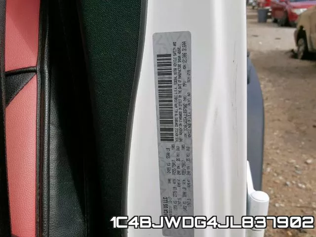 1C4BJWDG4JL837902 фото 2