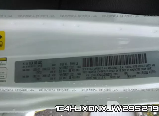 1C4HJXDNXJW295279 фото 10