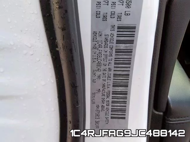 1C4RJFAG9JC488142 фото 2