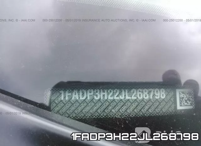 1FADP3H22JL268798 фото 10