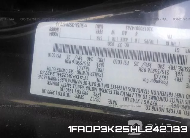 1FADP3K25HL242733 фото 10