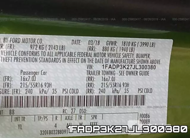 1FADP3K27JL300380 фото 10