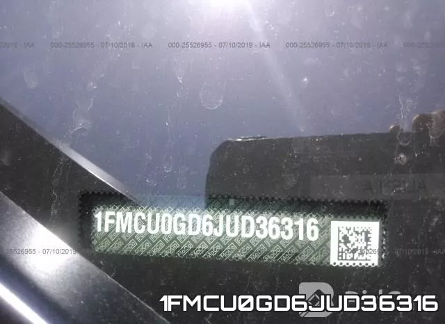 1FMCU0GD6JUD36316 фото 10