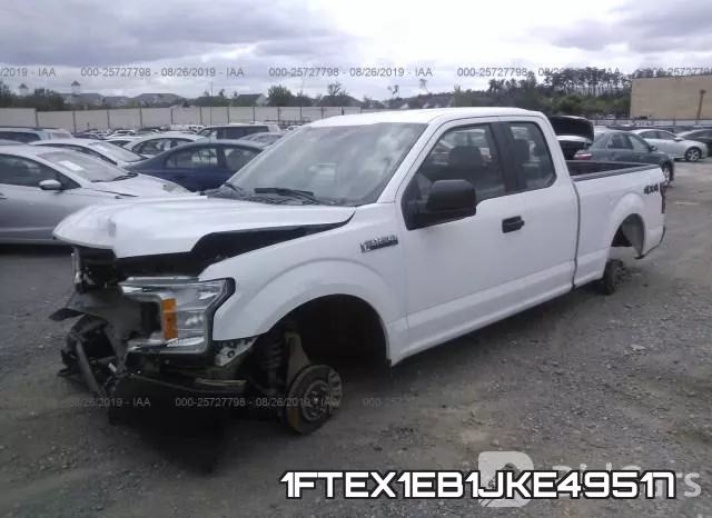 1FTEX1EB1JKE49517 фото 3