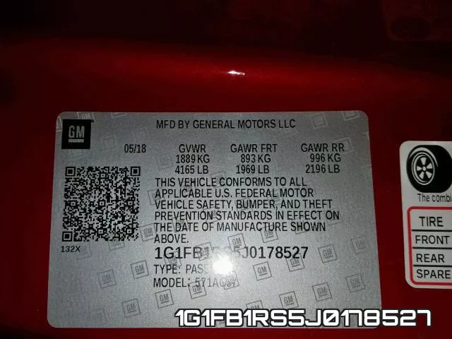 1G1FB1RS5J0178527 фото 2