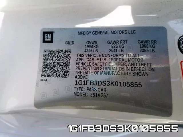 1G1FB3DS3K0105855 фото 2