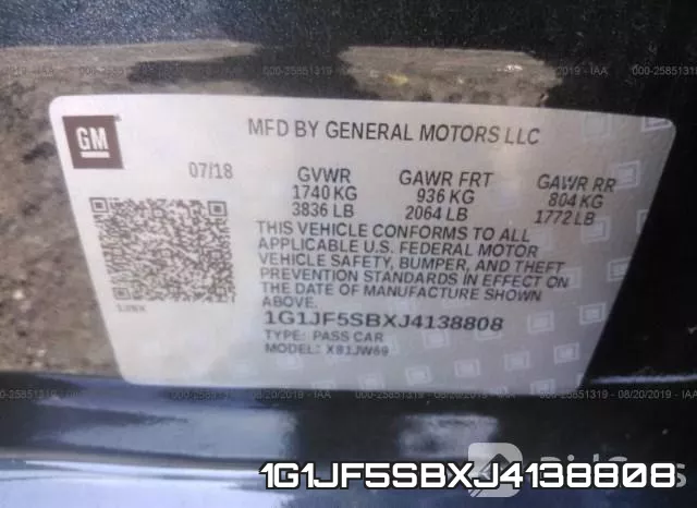 1G1JF5SBXJ4138808 фото 10