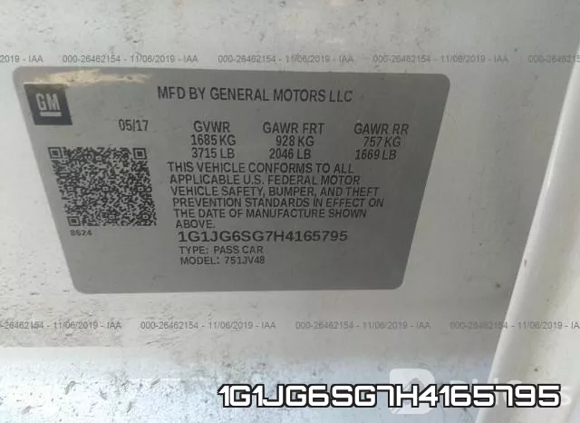 1G1JG6SG7H4165795 фото 10