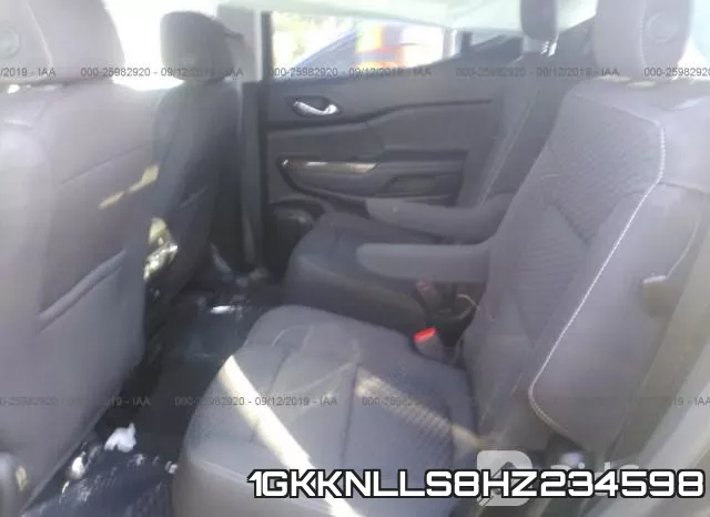 1GKKNLLS8HZ234598 фото 9