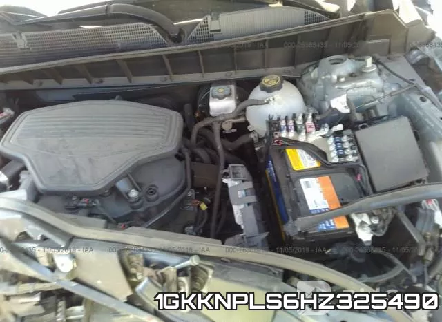 1GKKNPLS6HZ325490 фото 2