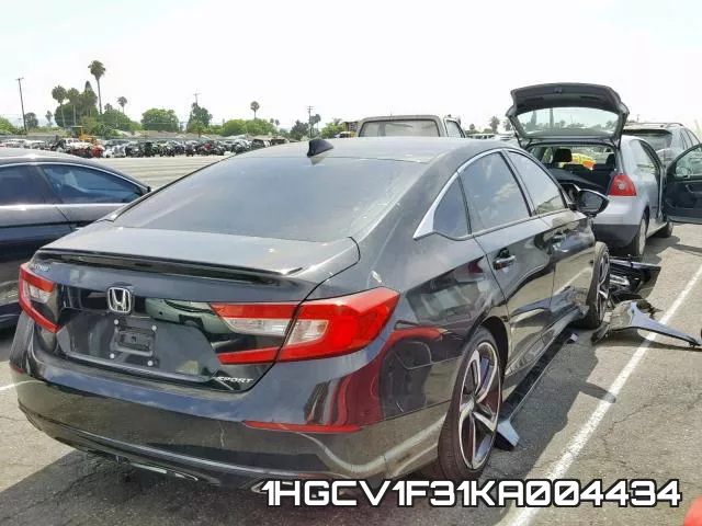 1HGCV1F31KA004434 фото 4