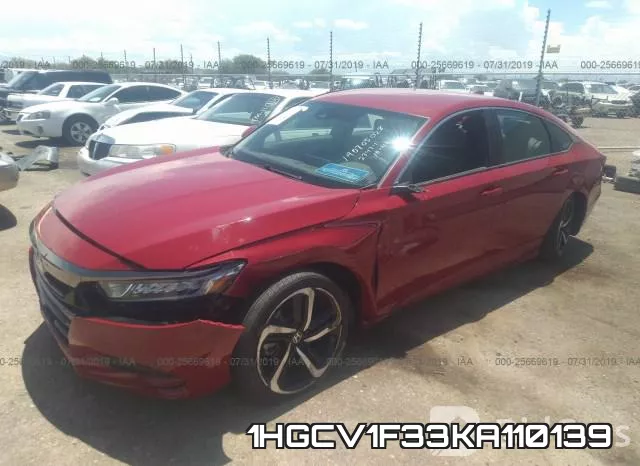 1HGCV1F33KA110139 фото 3