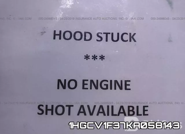 1HGCV1F37KA058143 фото 2