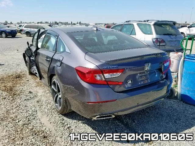1HGCV2E30KA010605 фото 4