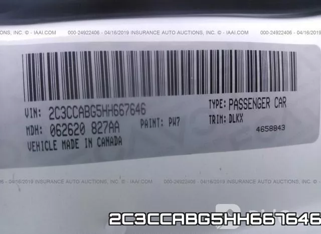 2C3CCABG5HH667646 фото 10