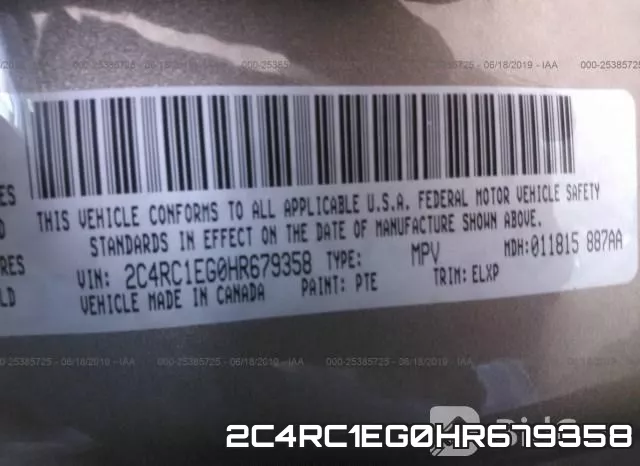 2C4RC1EG0HR679358 фото 10