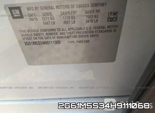 2G61M5S34H9111068 фото 10