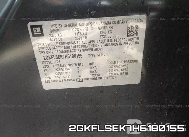 2GKFLSEK7H6180155 фото 10